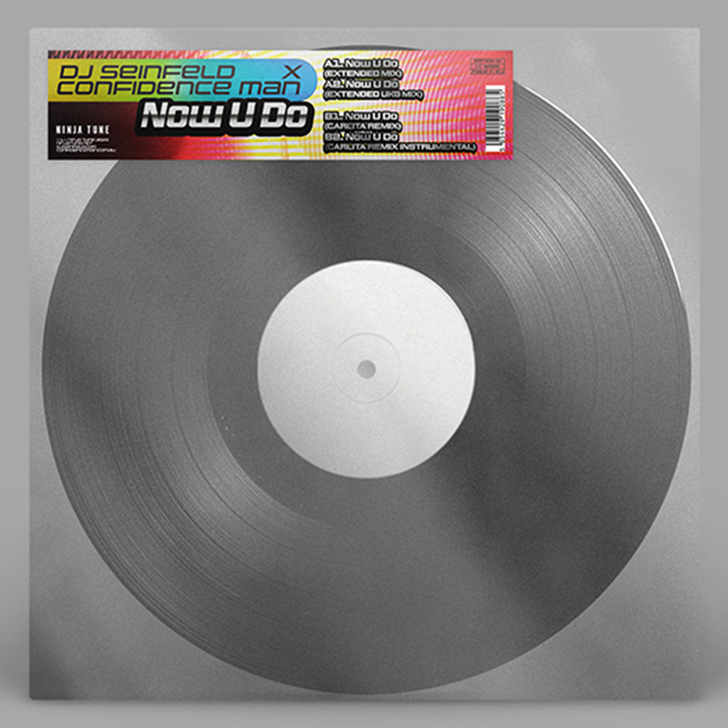 DJ SEINFELD X CONFIDENCE MAN - Now U Do (White Label Edition) - 12'' EP - Vinyl [NOV 24]