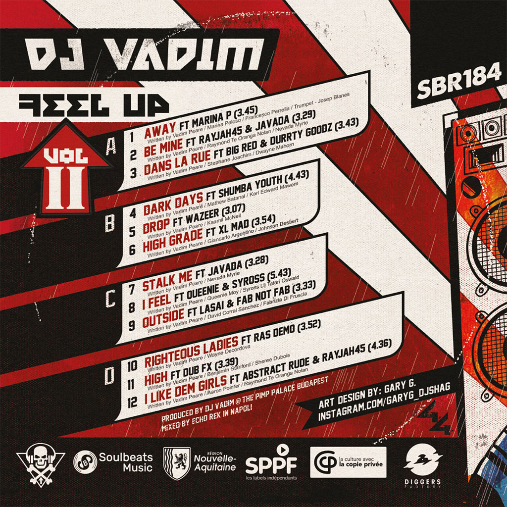 DJ VADIM - Feel Up Vol 2 - 2LP - Vinyl [OCT 13]
