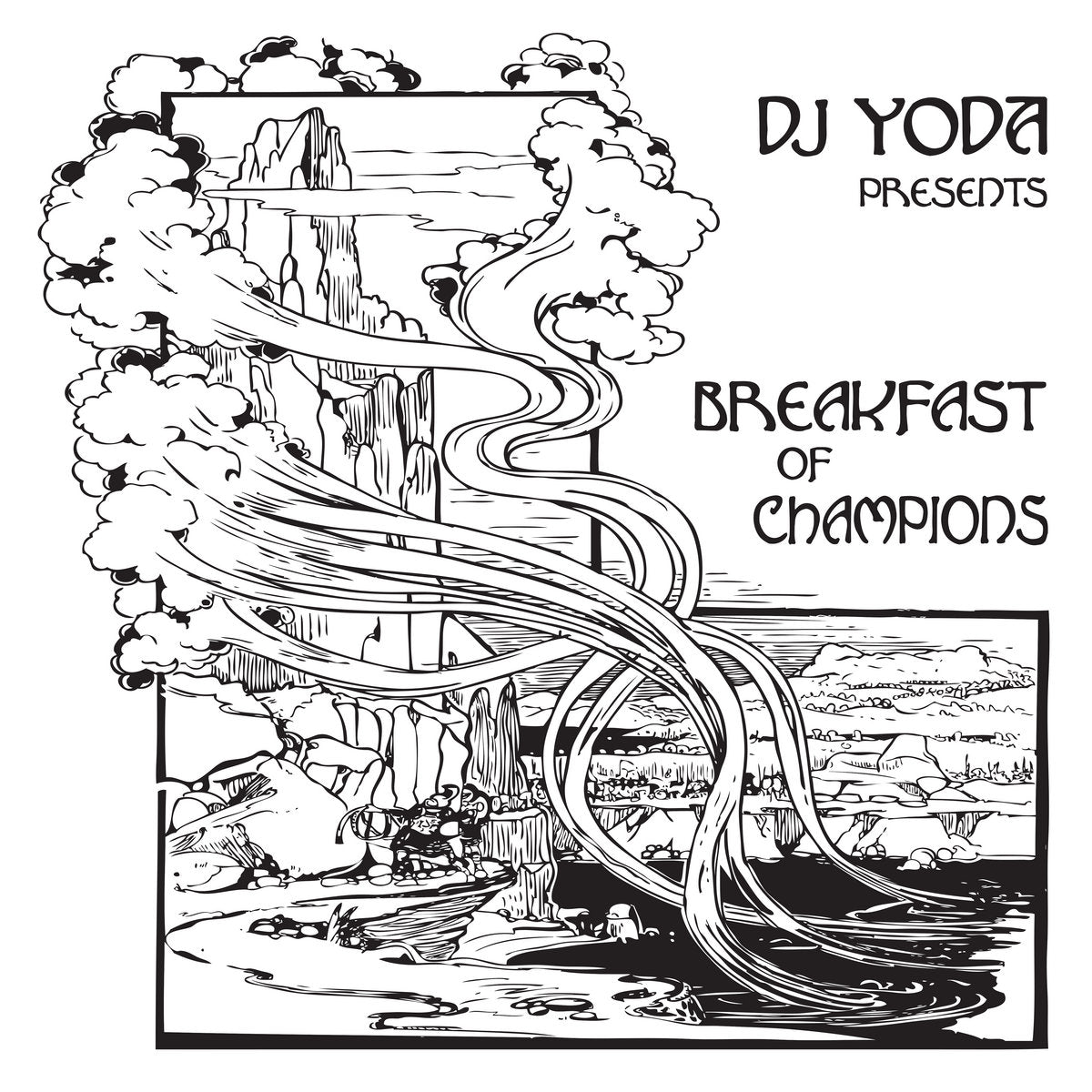 DJ YODA - Breakfast Of Champions (2023 Reissue w/ Alternative Artwork) - LP - Vinyl [NOV 17]