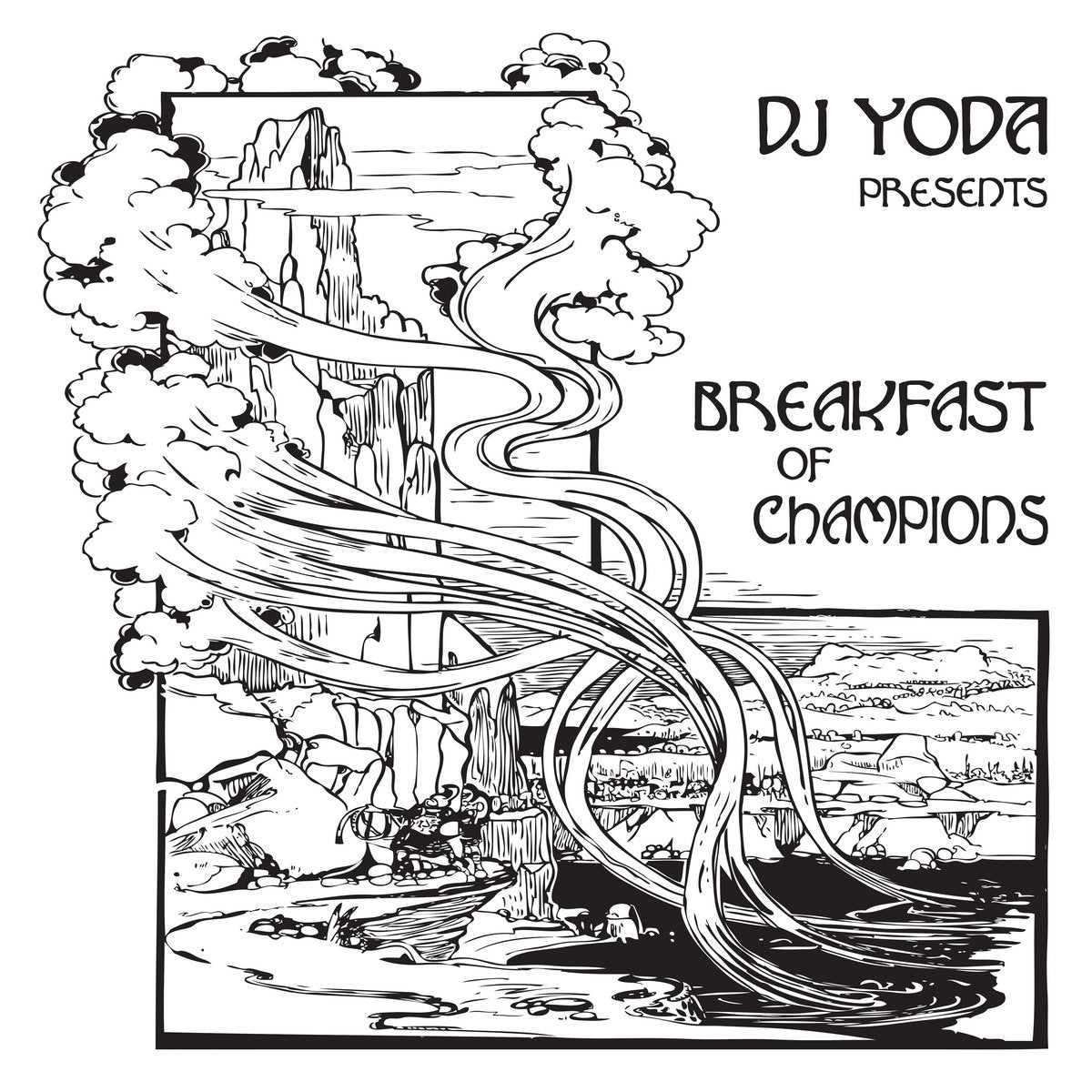 DJ YODA - Breakfast Of Champions (2023 Reissue w/ Alternative Artwork) - LP - Vinyl [NOV 17]