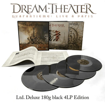 DREAM THEATER - Quarantième: Live à Paris (Box Set) - 4LP - 180g Black Vinyl [NOV 28]