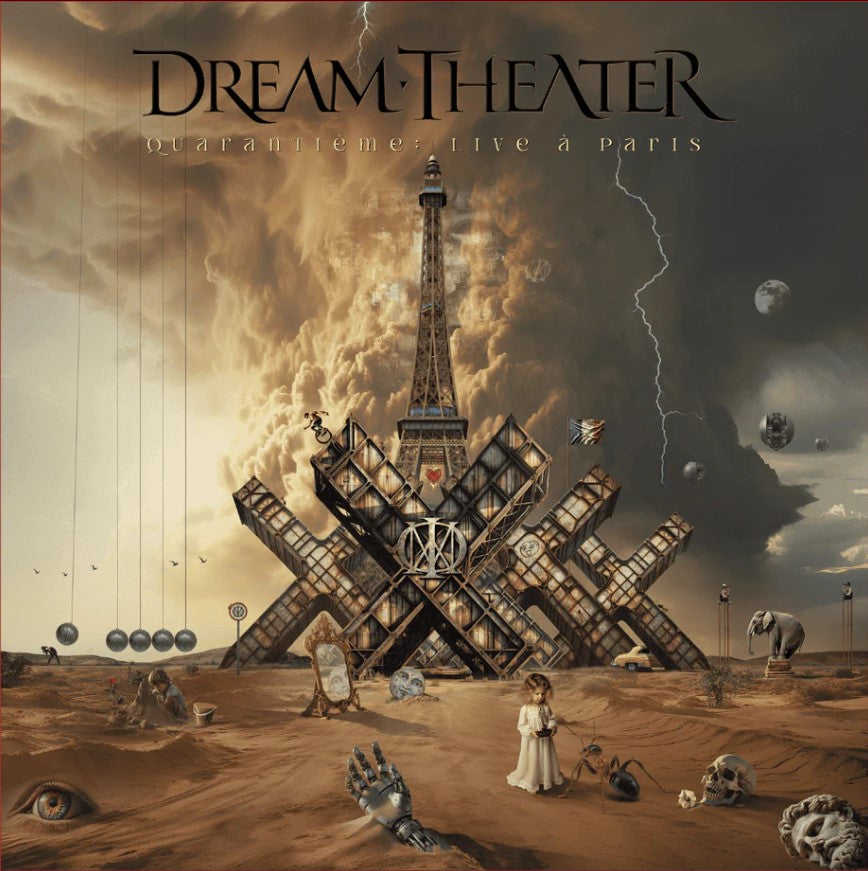 DREAM THEATER - Quarantième: Live à Paris (Box Set) - 3CD+2Blu-ray [NOV 28]