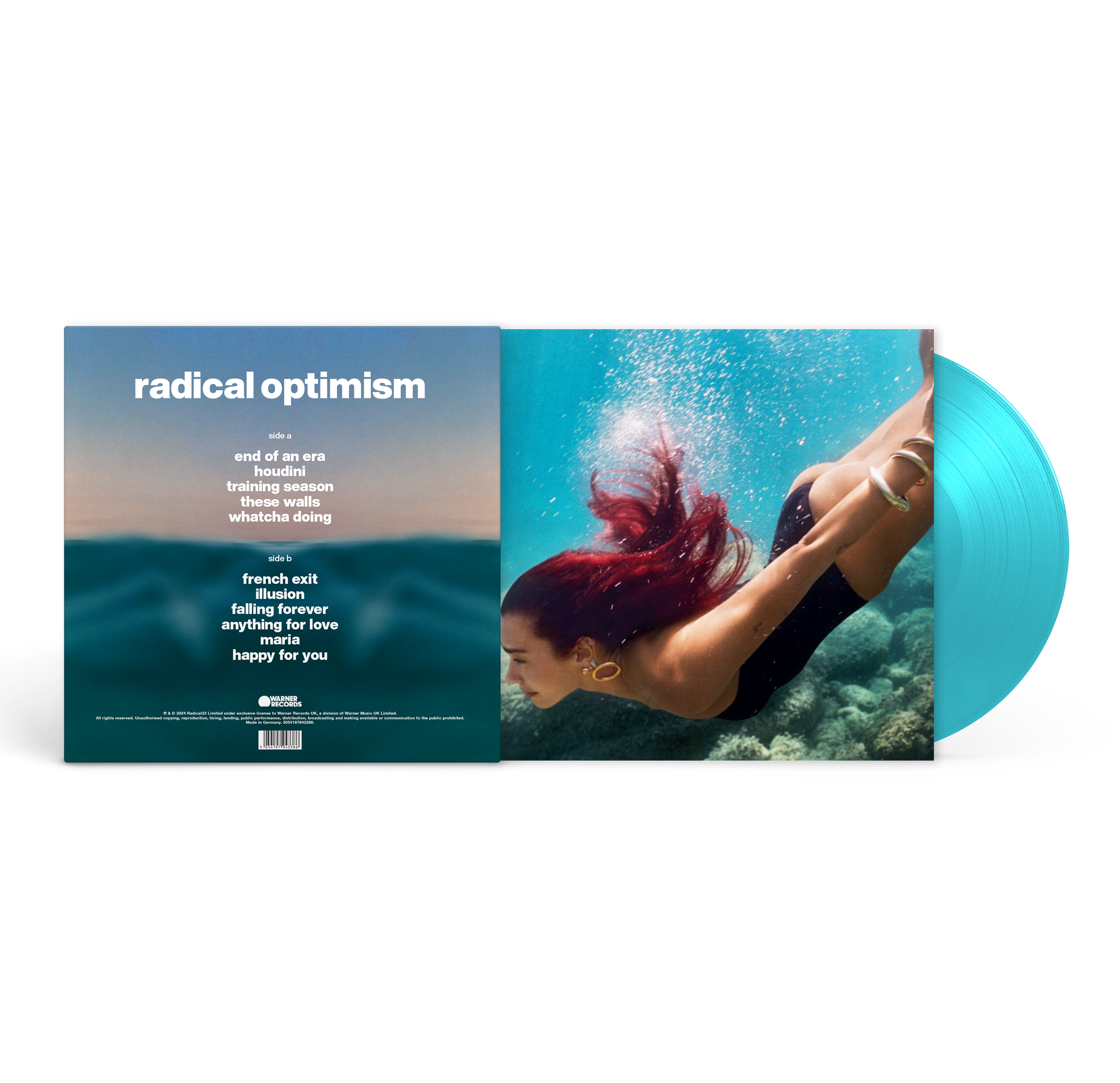 DUA LIPA - Radical Optimism - LP - Curacao Blue Vinyl [MAY 3]