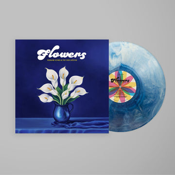 DURAND JONES & THE INDICATIONS - Flowers - LP - Blue Iceberg Splash Vinyl