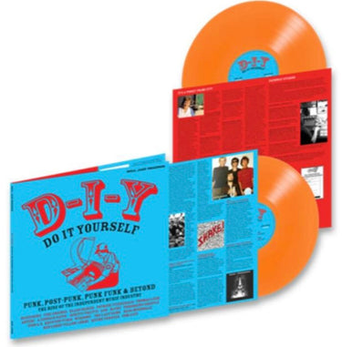 VARIOUS / SOUL JAZZ RECORDS PRESENTS - D-I-Y: DO-IT-YOURSELF - Punk, Post Punk, Punk Funk and Beyond (Reissue) - 2LP - Orange Vinyl