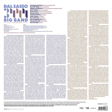 DAL SASSO BIG BAND & CHRISTOPHE DAL SASSO - Chick Corea: Three Quartets Revisited - LP - Vinyl