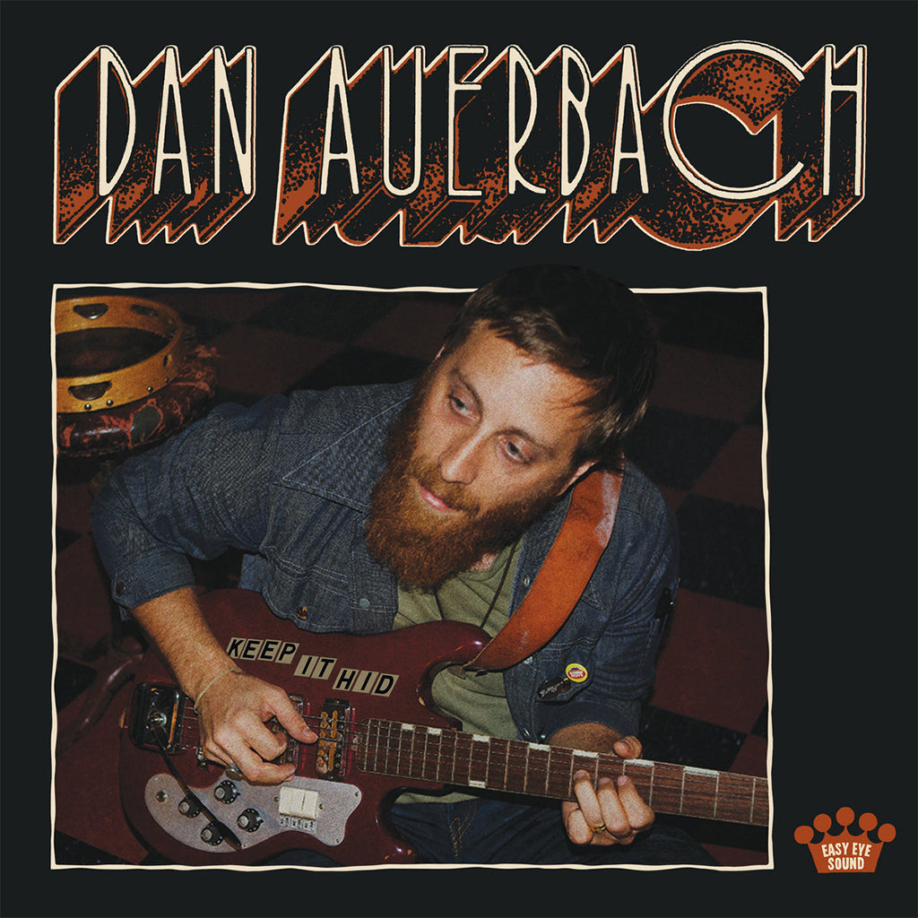 DAN AUERBACH - Keep It Hid (2023 Reissue) - LP - Orange & Black Marbled Vinyl