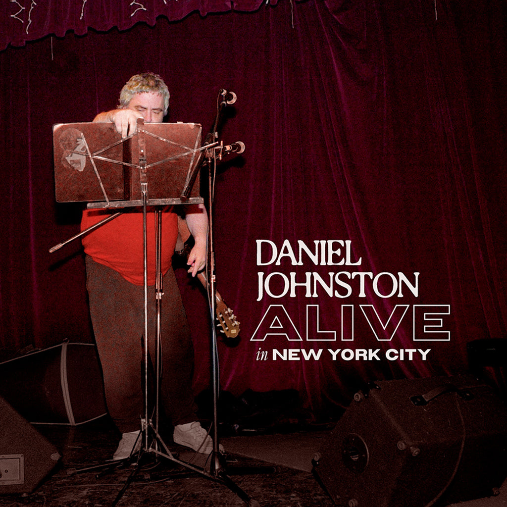 DANIEL JOHNSTON - Alive in New York City - LP - Clear Vinyl