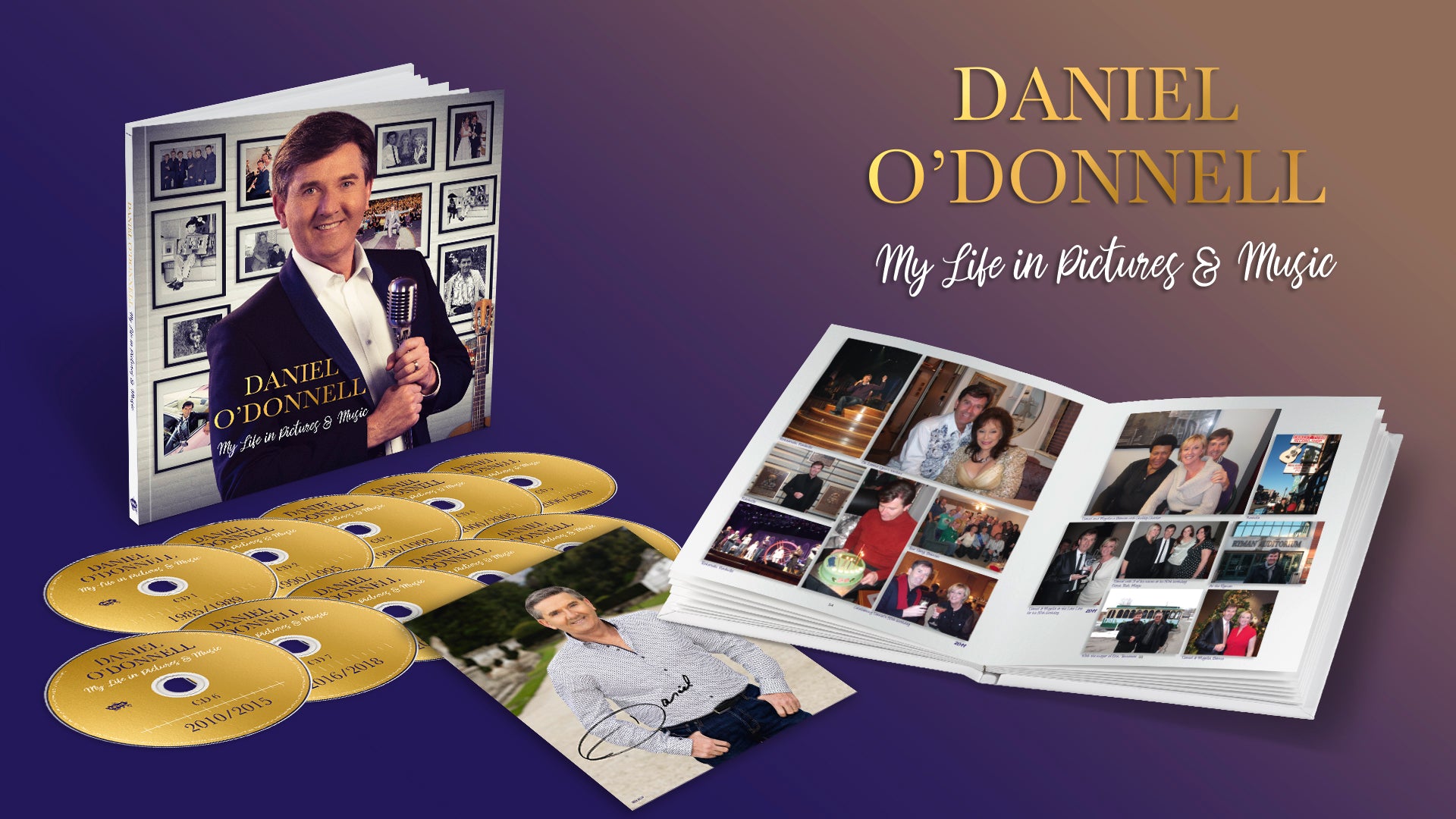 DANIEL O'DONNELL - My Life In Pictures & Music (with SIGNED Print) - 9 – Spindizzy
