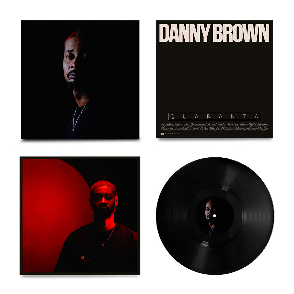 DANNY BROWN - Quaranta - LP - Black Vinyl