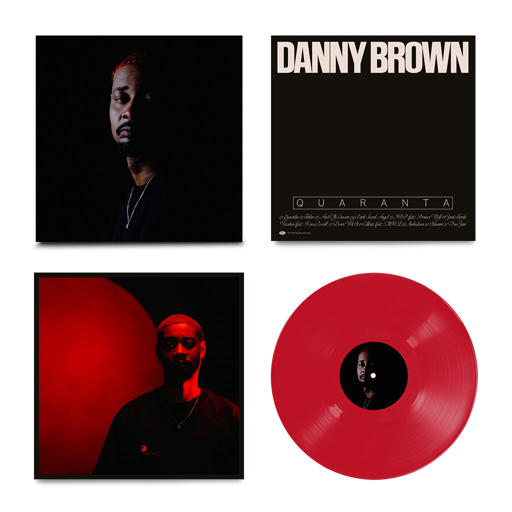 DANNY BROWN - Quaranta - LP - Red Vinyl [JAN 19]