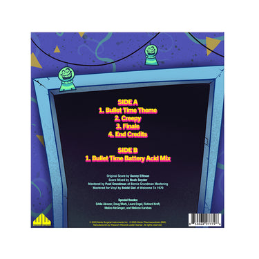 DANNY ELFMAN - Bullet Time (Original Soundtrack EP) - 7'' - ‘Fizzy Juice’ Splatter Vinyl [SEP 19]