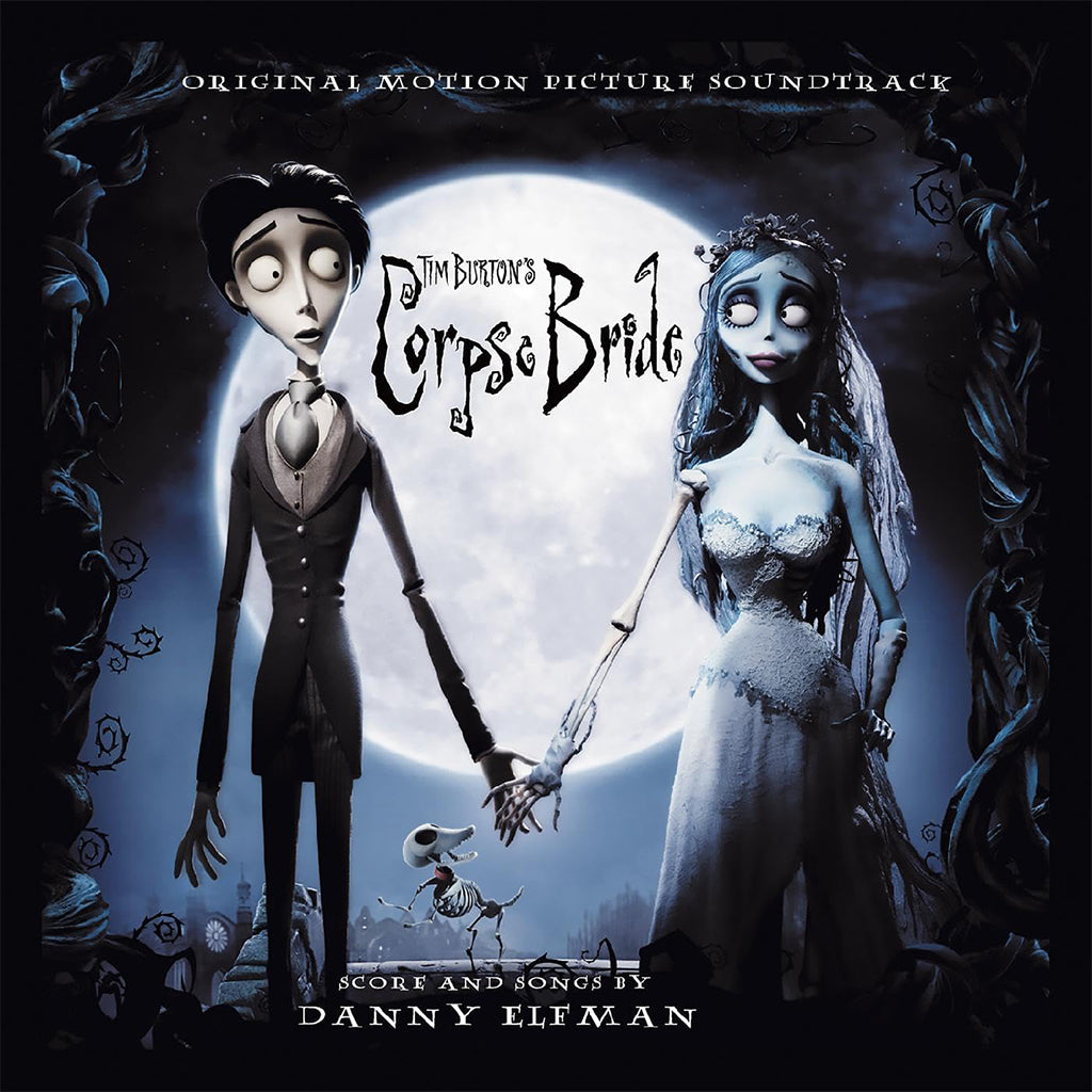 DANNY ELFMAN - Corpse Bride (Original Soundtrack) [2024 Reissue] - 2LP - Eerily Iridescent Blue Vinyl [MAR 8]