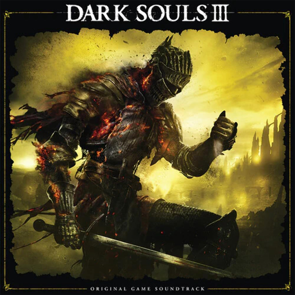 MOTOI SAKURABA/YUKA KITAMURA - Dark Souls III : Original Game Soundtrack - 2LP - Deluxe Transparent Yellow Base with Gold Splatter Vinyl [JAN 31]