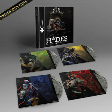 DARREN KORB FEAT. ASHLEY BARREK - Hades (Original Soundtrack) - 4LP - Smoke Grey Vinyl Box Set [OCT 17]