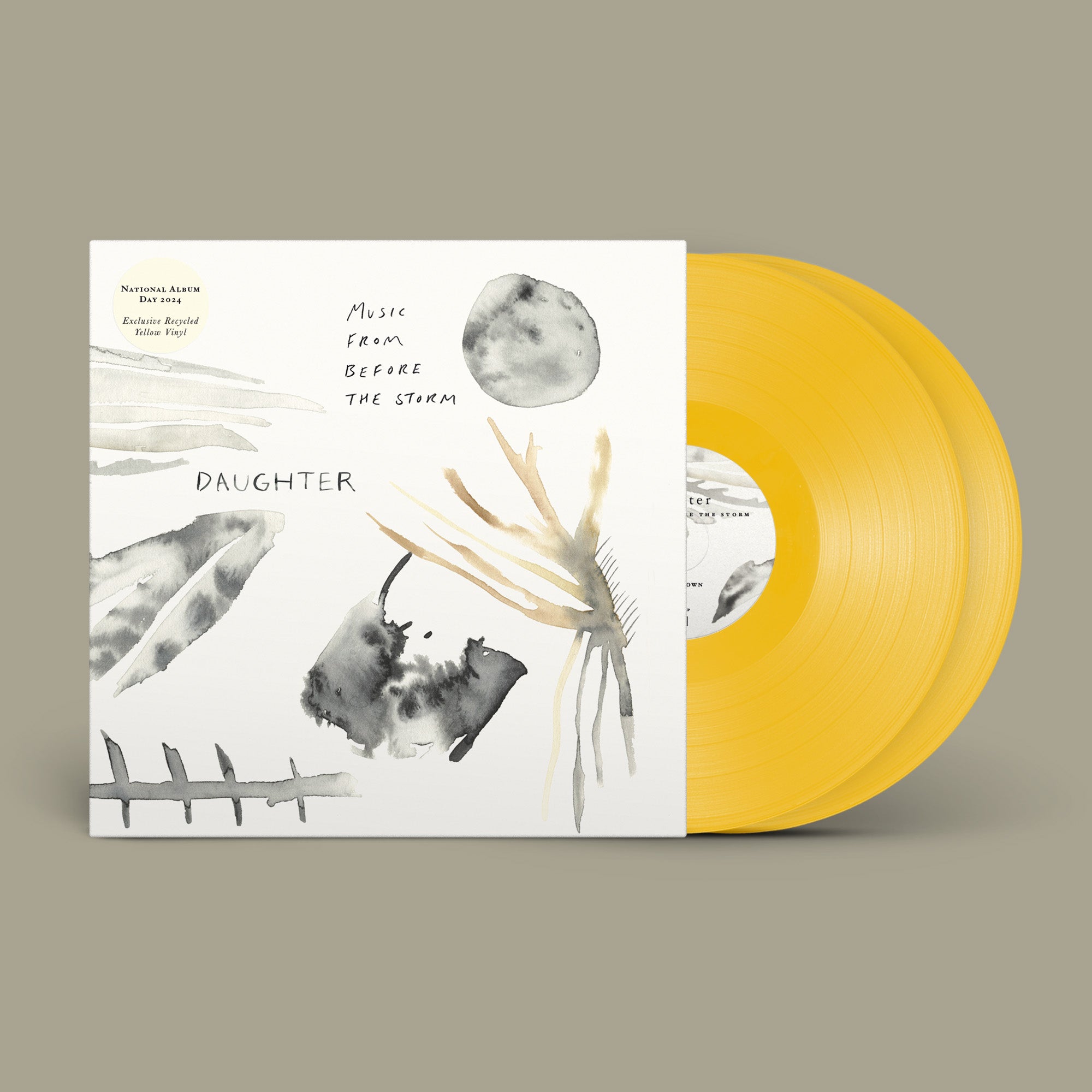 Daughter - Music From Before The Storm - 1LP - Recycled Yellow Vinyl  [National Album Day 2024]