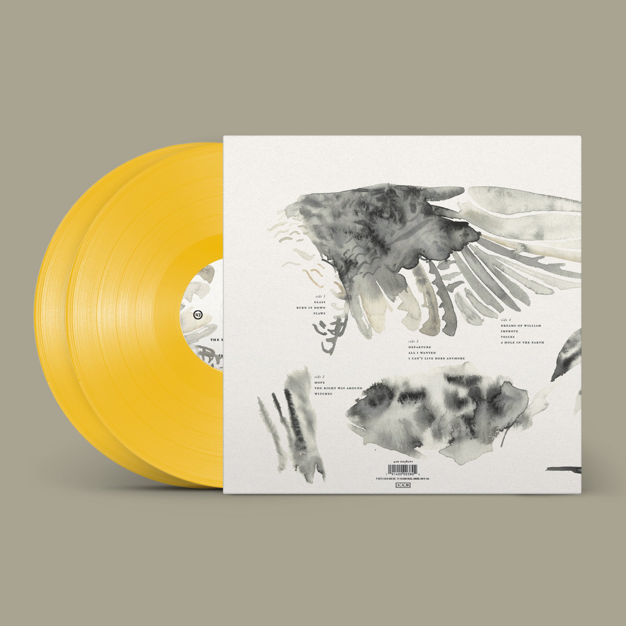 Daughter - Music From Before The Storm - 1LP - Recycled Yellow Vinyl  [National Album Day 2024]