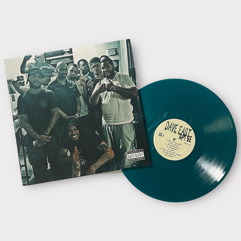 DAVE EAST X MIKE & KEYS - Apt 6e - LP - Clear Teal Wave Coloured Vinyl [OCT 4]