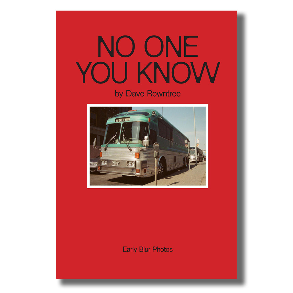 DAVE ROWNTREE - No One You Know: Early Blur Photos - Book [SEP 12]