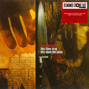 DAVID HOLMES - This Film's Crap, Let's Slash The Seats - 2LP - Red Velvet Vinyl [Record Store Day 2026]