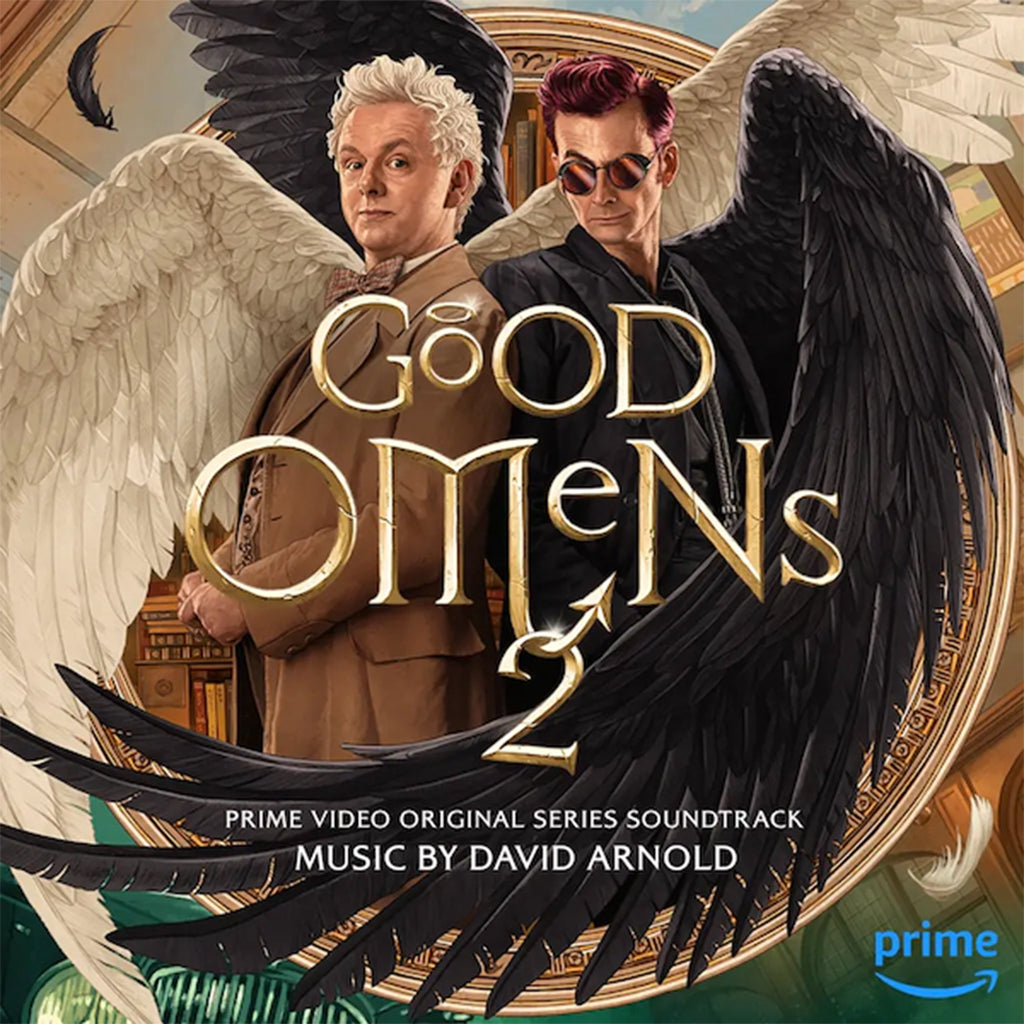 DAVID ARNOLD - Good Omens 2 (Original Soundtrack) - 2LP - Pearl White and Transparent Green Vinyl
