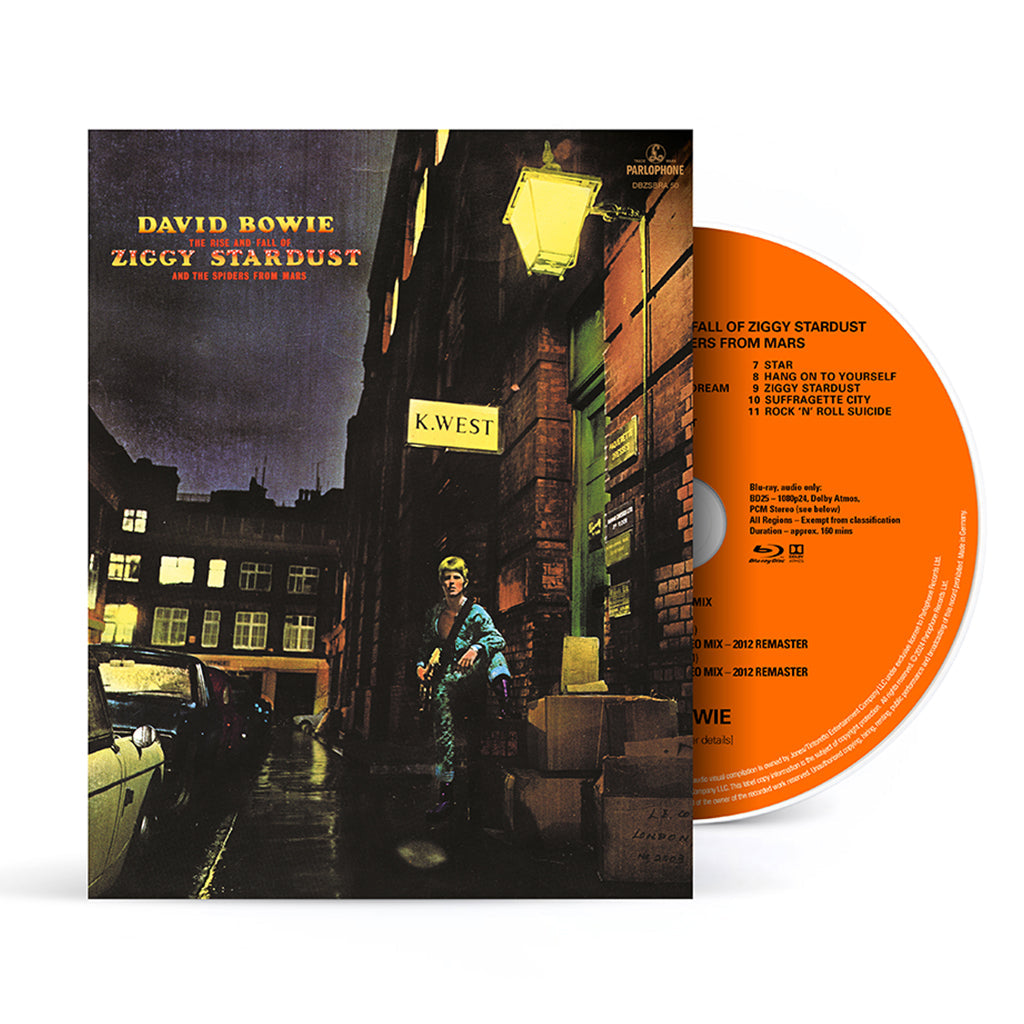 DAVID BOWIE - The Rise And Fall Of Ziggy Stardust And The Spiders From Mars - Blu-ray Audio Disc [SEP 6]