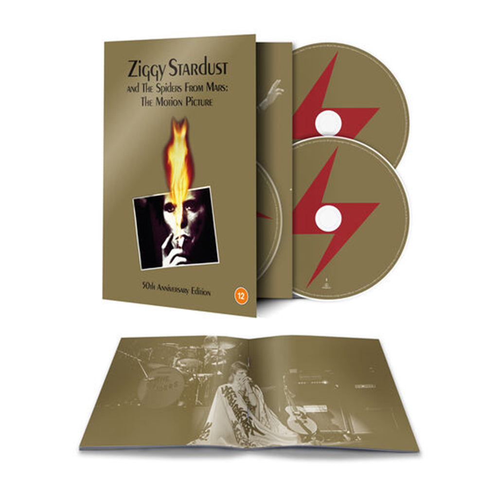 DAVID BOWIE - Ziggy Stardust and the Spiders From Mars: The Motion Picture Soundtrack (50th Anniversary Edition) - 2CD & Blu-Ray