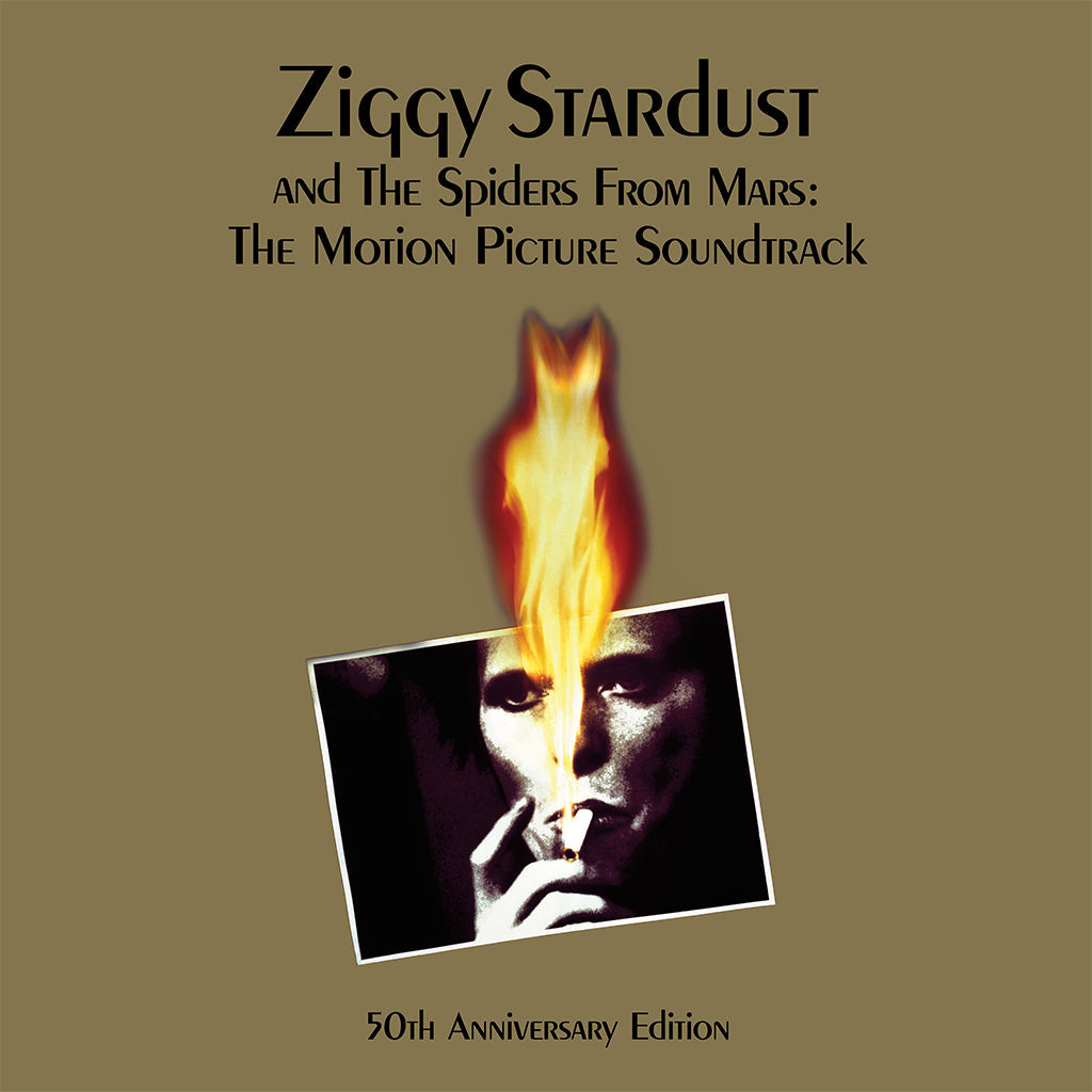 DAVID BOWIE - Ziggy Stardust and the Spiders From Mars: The Motion Picture Soundtrack (50th Anniversary Edition) - 2LP - Gold Vinyl