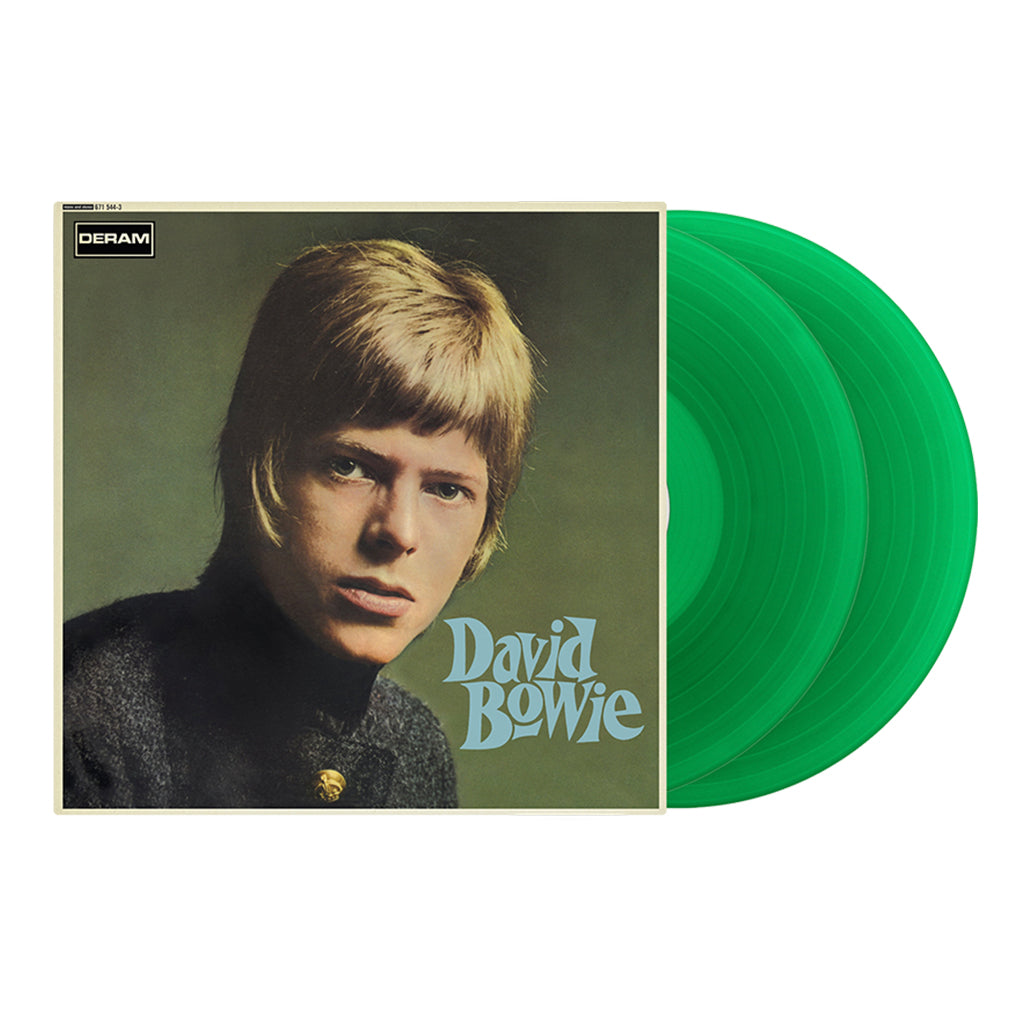 DAVID BOWIE - David Bowie (Deluxe Edition) - 2LP - Solid Green Vinyl
