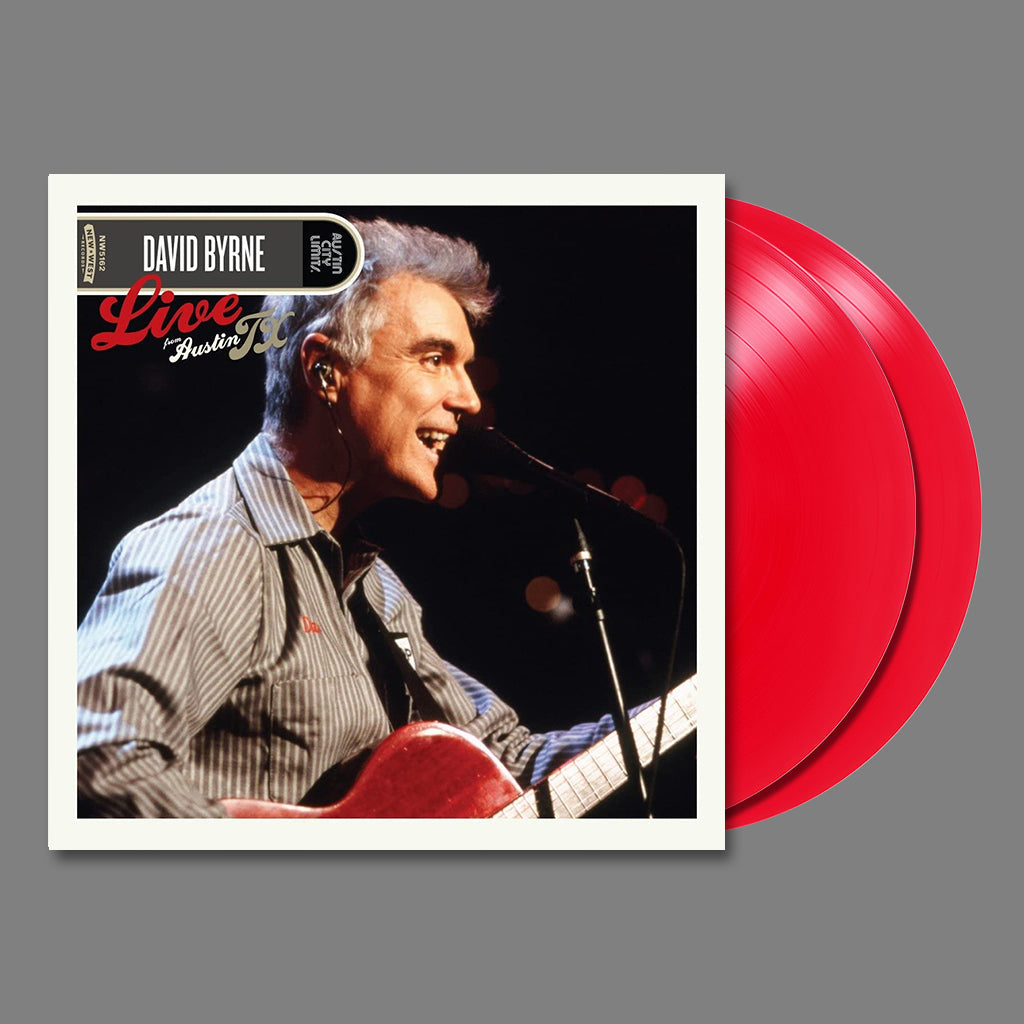 DAVID BYRNE - Live From Austin, TX (2023 Repress) - 2LP - Red Vinyl
