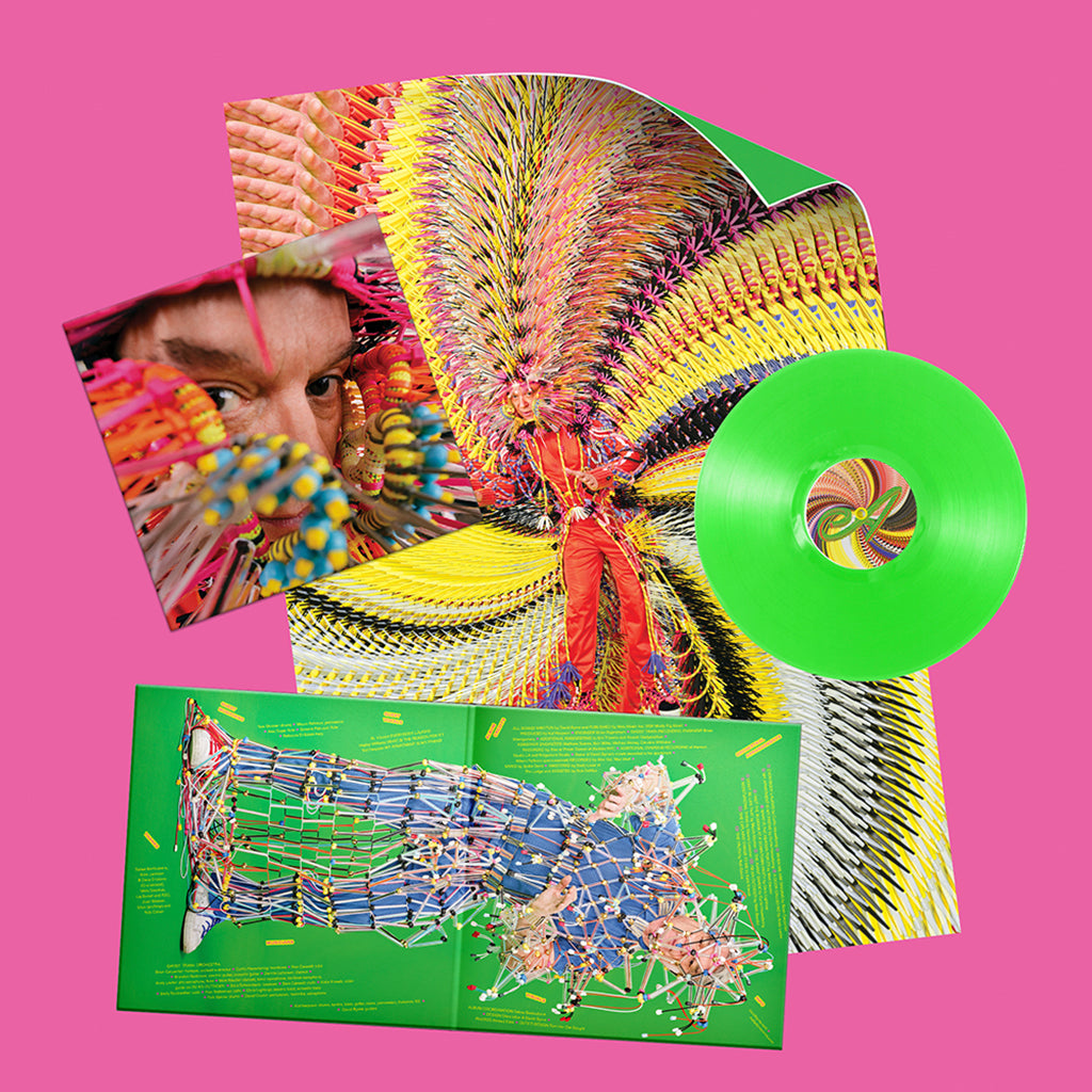 DAVID BYRNE - Who Is The Sky? (+ folded poster) - LP - Apple Green Vinyl