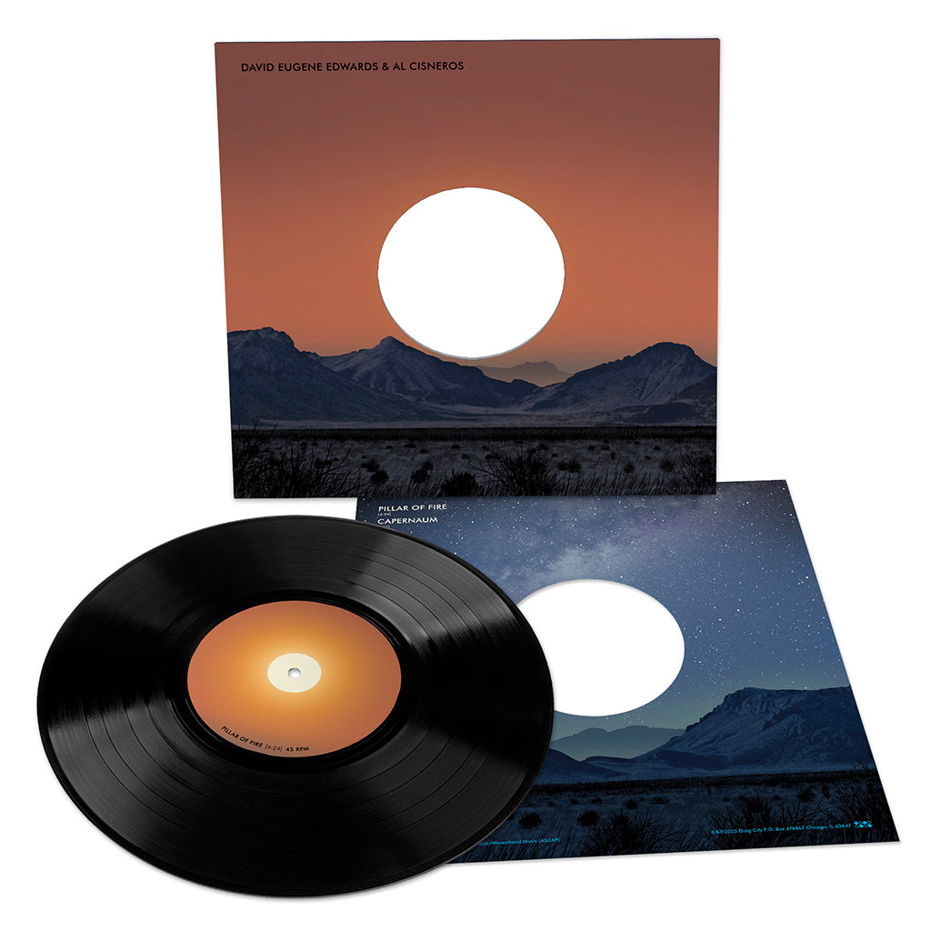 DAVID EUGENE EDWARDS & AL CISNEROS - Pillar Of Fire / Capernaum - 10'' - Vinyl [APR 25]