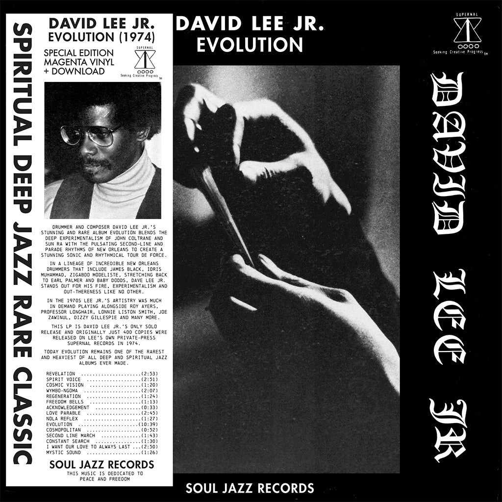 DAVID LEE JR. - Evolution - LP (2024 Reissue) - Magenta Vinyl