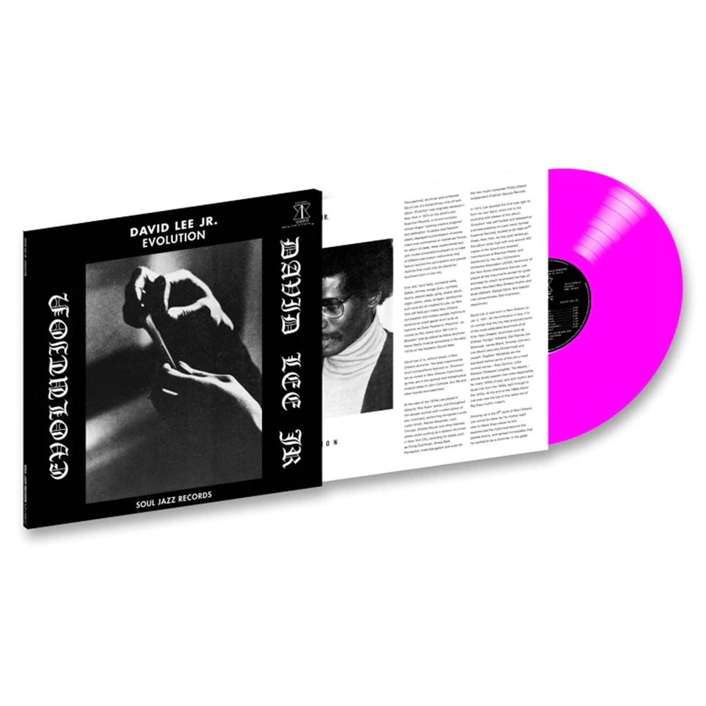 DAVID LEE JR. - Evolution - LP (2024 Reissue) - Magenta Vinyl