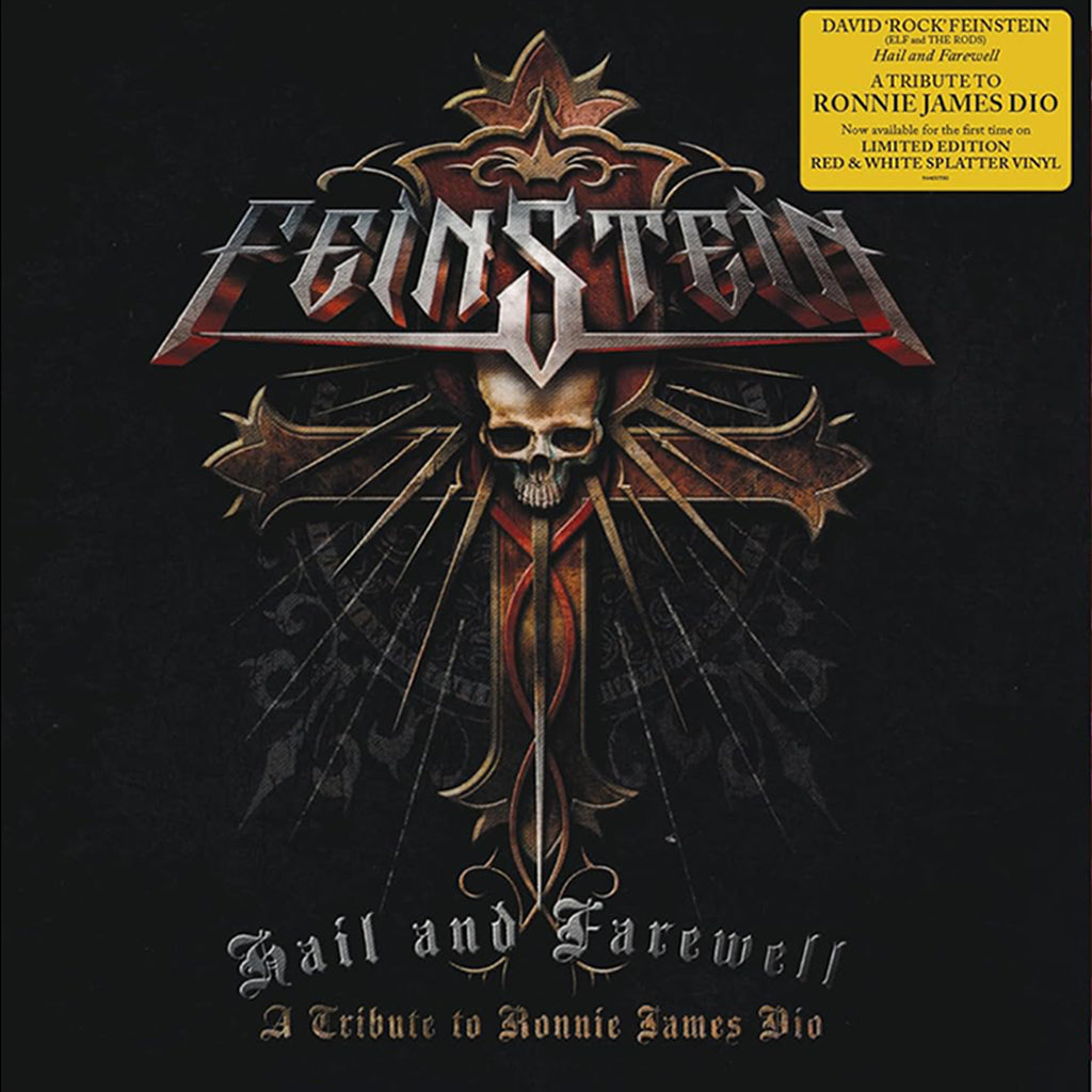 DAVID "ROCK" FEINSTEIN - Hail And Farewell (Reissue) - LP - Red & White Splatter Vinyl [OCT 25]