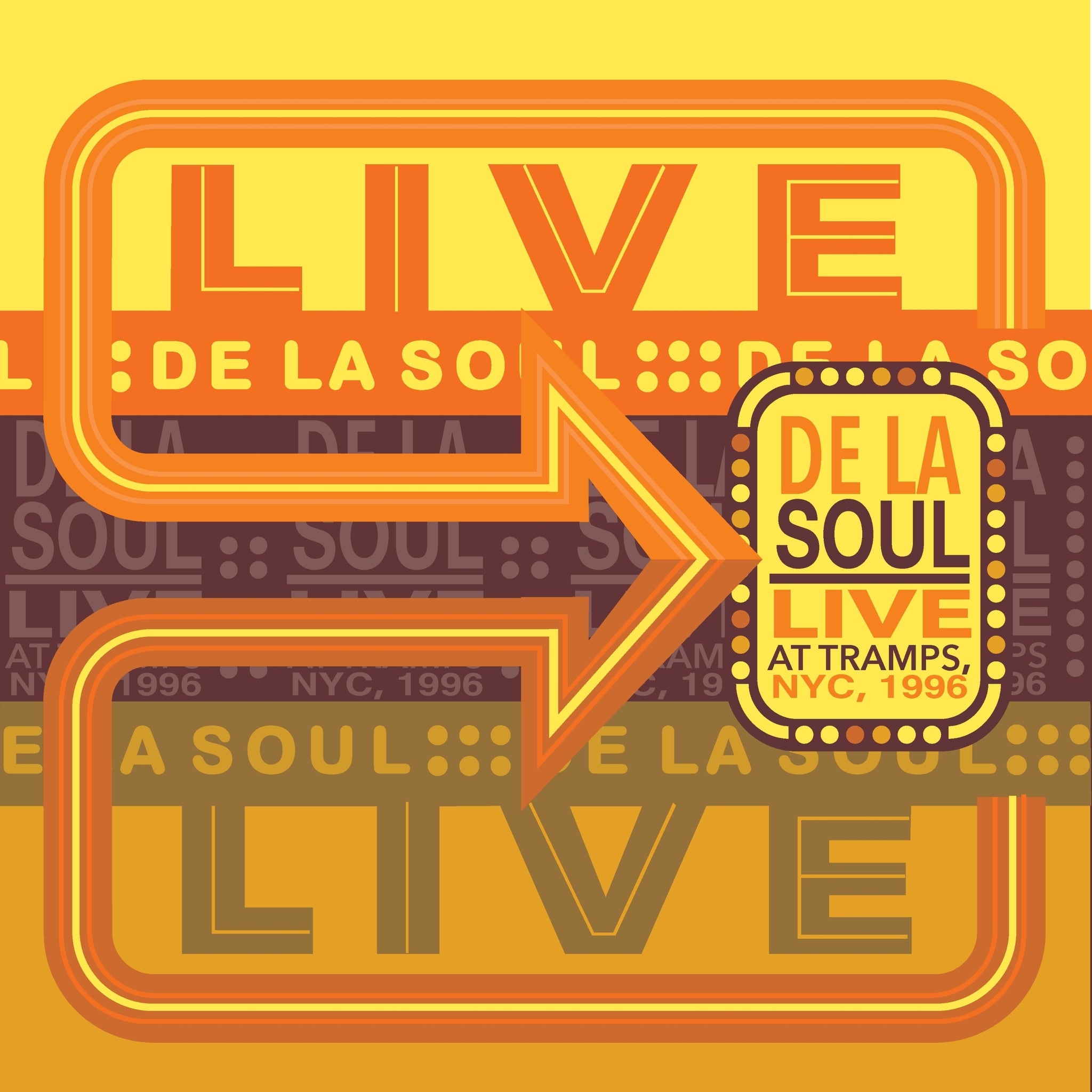 DE LA SOUL - Live at Tramps, NYC, 1996 - 1 LP - 140g Tan Vinyl [RSD 2024]