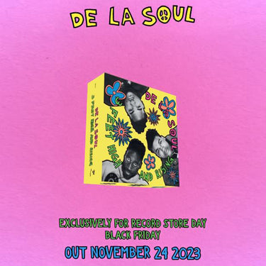 DE LA SOUL - 3 Feet High and Rising (with 7'' double-sided slipmat) [Black Friday 2023] - 12 x 7'' - Splatter Vinyl Box Set [NOV 24]