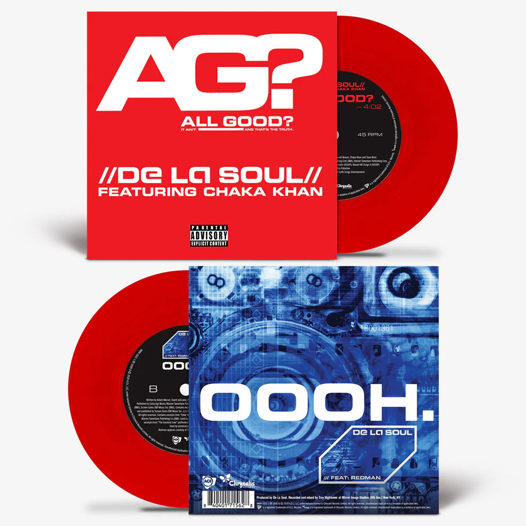 DE LA SOUL - All Good? / Oooh. (Reissue) - 7'' - Red Vinyl [AUG 29]