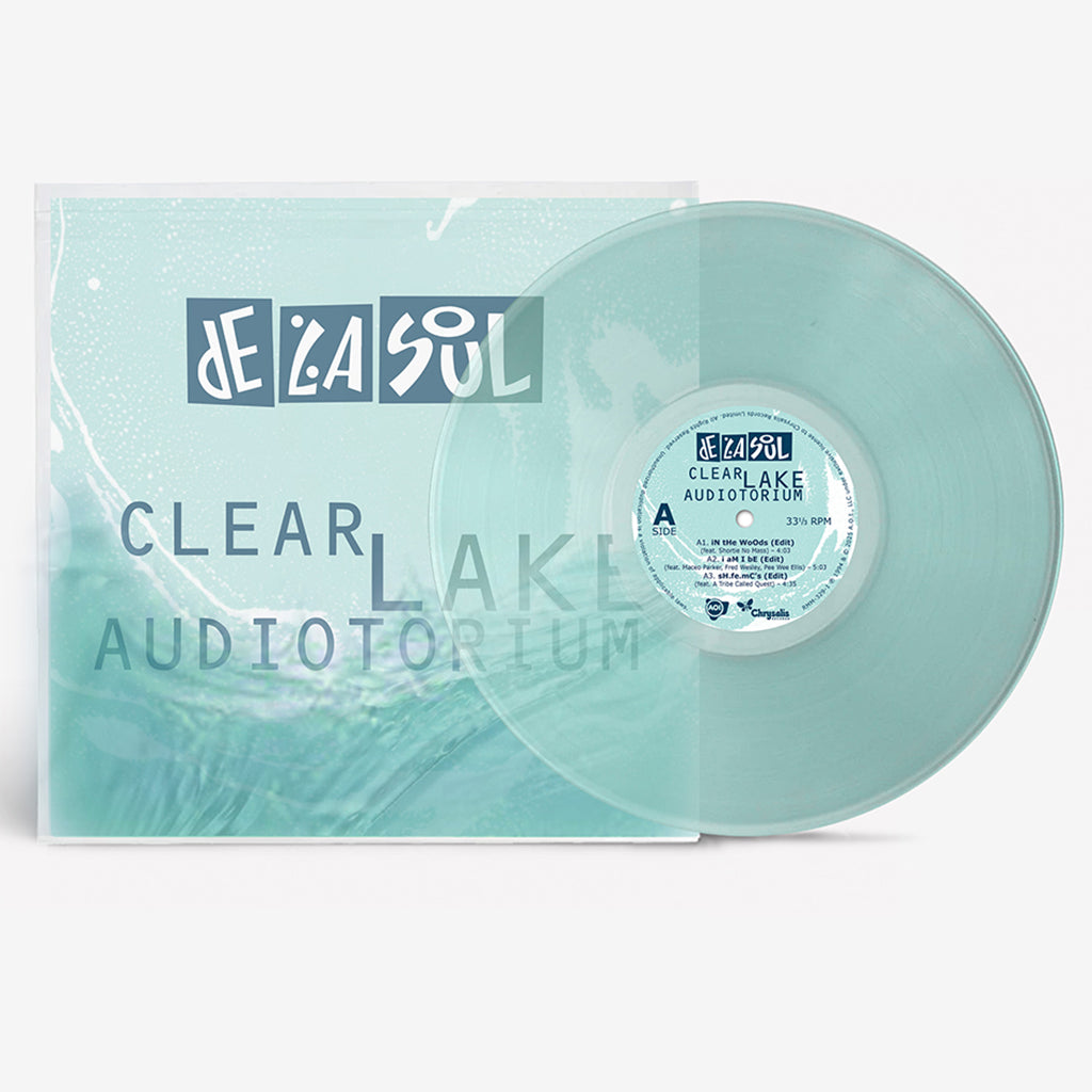 DE LA SOUL - Clear Lake Audiotorium EP (Reissue in Sea Green Gel Sleeve) - 12'' - Sea Green Vinyl [MAR 7]