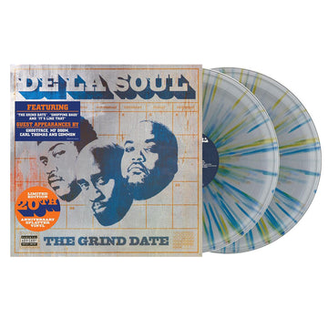 DE LA SOUL - The Grind Date (20th Anniversary Edition) - 2LP - Clear w/ Splatter Vinyl