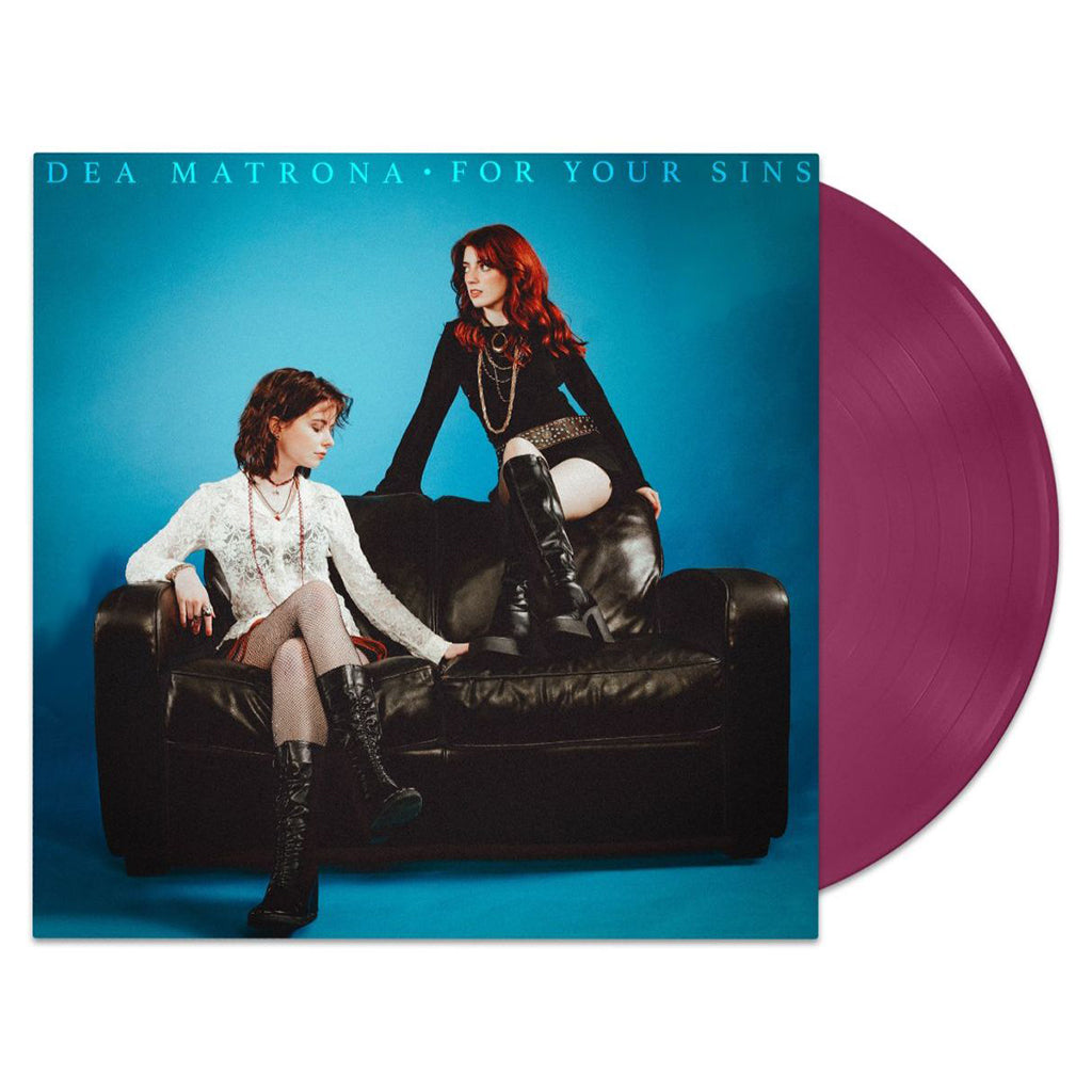 DEA MATRONA - For Your Sins (with SIGNED Print) - LP - Transparent Purple Vinyl [MAY 10]