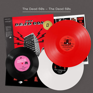 THE DEAD 60s - The Dead 60s (20th Anniversary Deluxe Edition) - 2LP - Red & White Vinyl + Bonus 7'' - Vinyl - Dinked Archive Edition #26