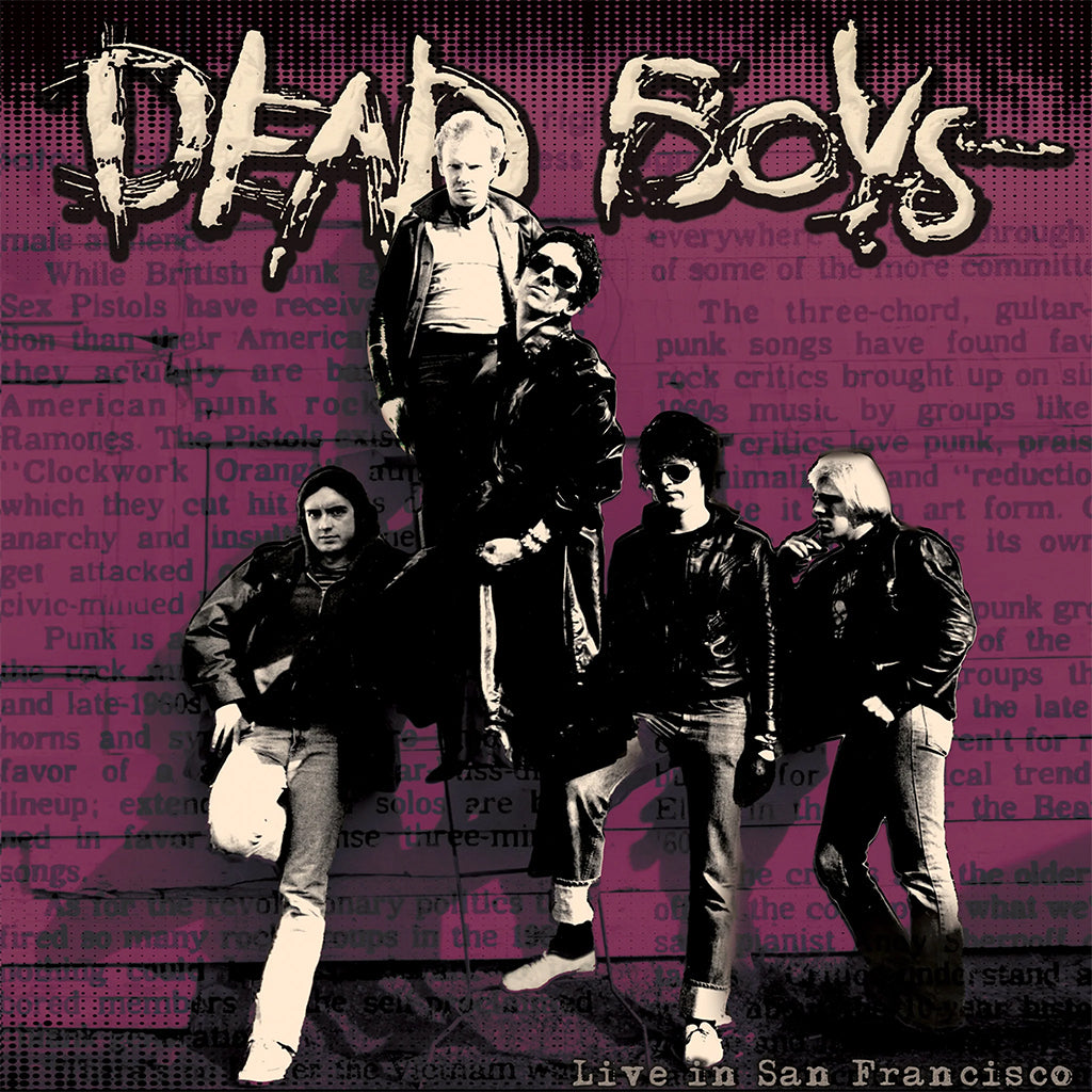 DEAD BOYS - Live In San Francisco - LP - Purple Marble Vinyl [APR 4]