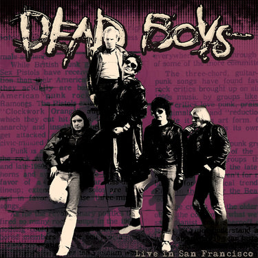 DEAD BOYS - Live In San Francisco - LP - Purple Marble Vinyl