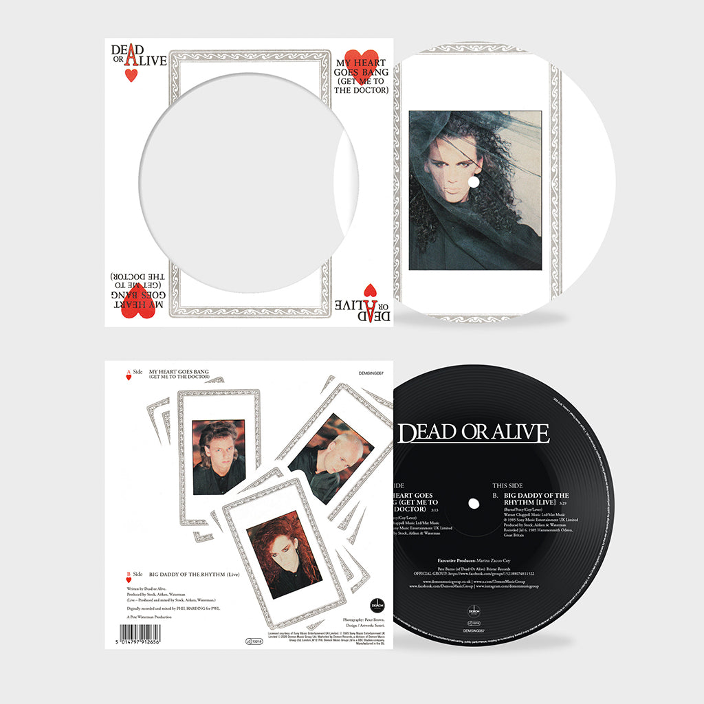 DEAD OR ALIVE - My Heart Goes Bang (Get Me To The Doctor) [40th Anniversary] - 7'' - Picture Disc Vinyl [OCT 3]