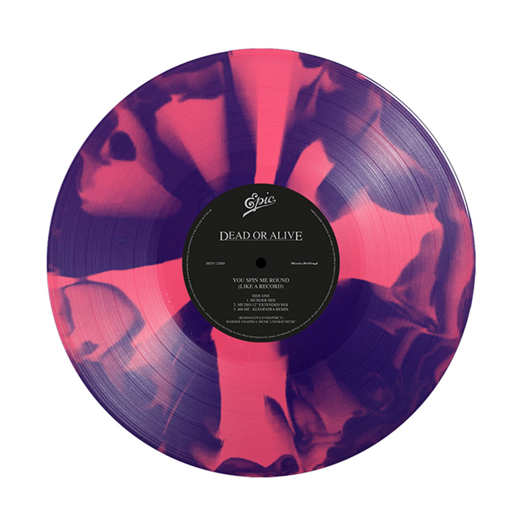 DEAD OR ALIVE - You Spin Me Round (Like a Record) (40th Anniversary Edition - Remixes EP) - 12'' - Purple & Pink Colour-in-Colour Vinyl [NOV 21]