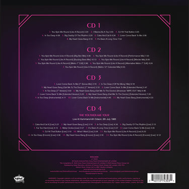 DEAD OR ALIVE - Youthquake (40th Anniversary Deluxe Edition) - Gatefold 4CD Set