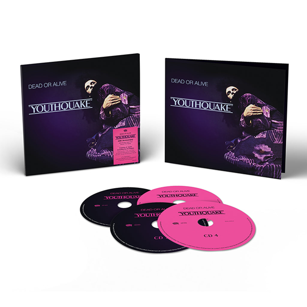 DEAD OR ALIVE - Youthquake (40th Anniversary Deluxe Edition) - Gatefold 4CD Set [FEB 21]