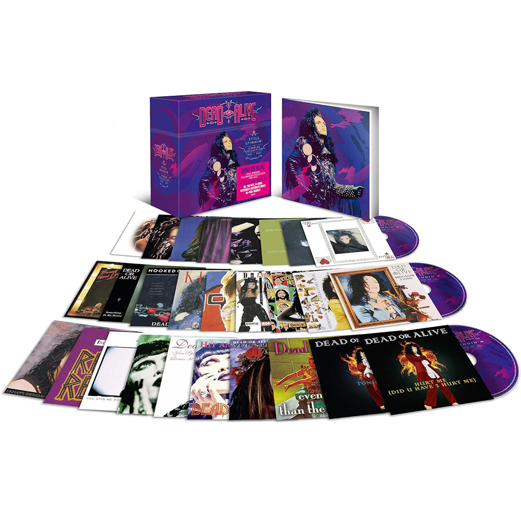 DEAD OR ALIVE - Still Spinnin’ : The Singles Collection 1983 - 2021 (with 36-page Booklet) - CD x 27 - Box Set [FEB 16]