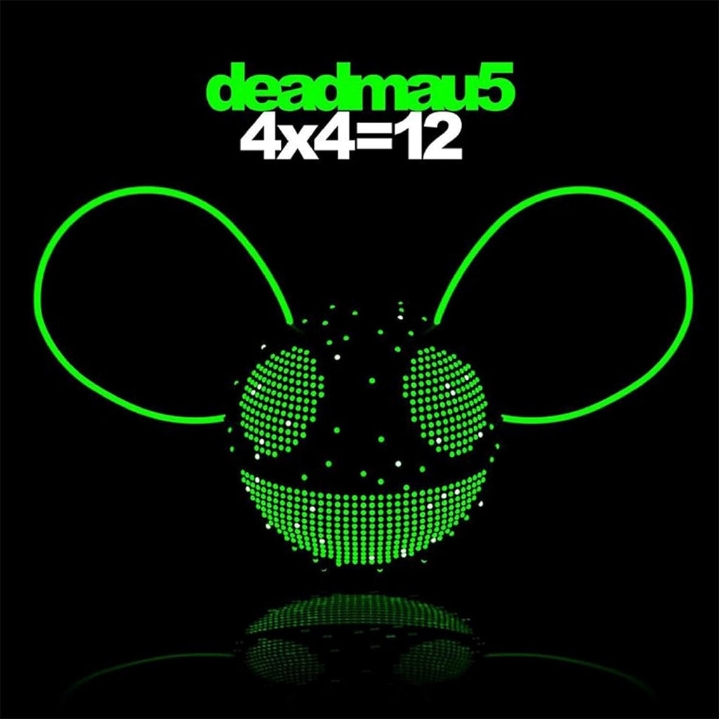 DEADMAU5 - 4x4=12 (2024 Reissue) - 2LP - Transparent Green Vinyl